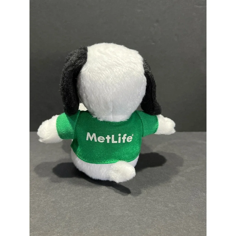 Peanuts Snoopy MetLife Plush Save Our Planet Earth Green Shirt 6 Inch Toy